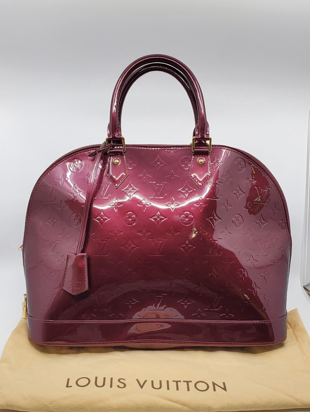 Louis Vuitton Alma MM (Now Called Alma GM) Monogram Vernis